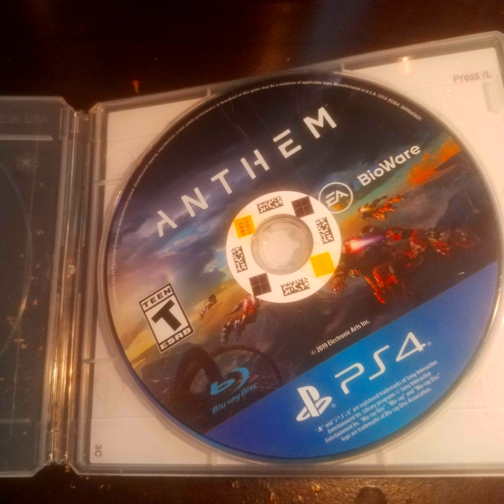 Anthem PS4 Game